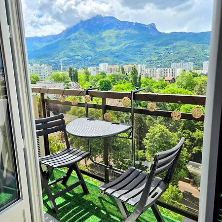 Apartment L'acacia T2 Confort Avec Clim Wifi Vue Tram Grenoble